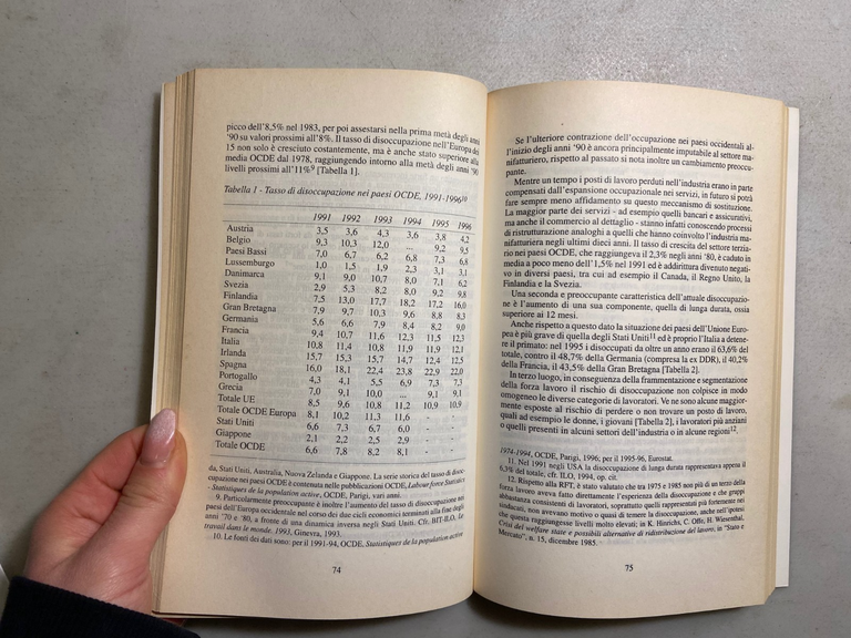 Bartoletti,TEMPO E LAVORO NELLA SOCIETA’ POSTINDUSTRIALE,F. Angeli 1998