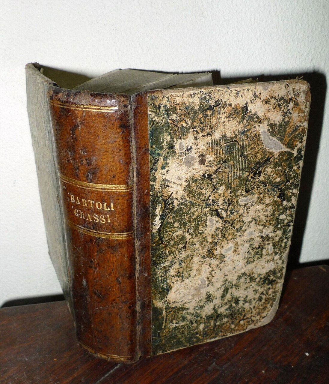 BARTOLI,L'UOMO DI LETTERE/GRASSI,SAGGIO INTORNO AI SINONIMI,1853 Antonelli