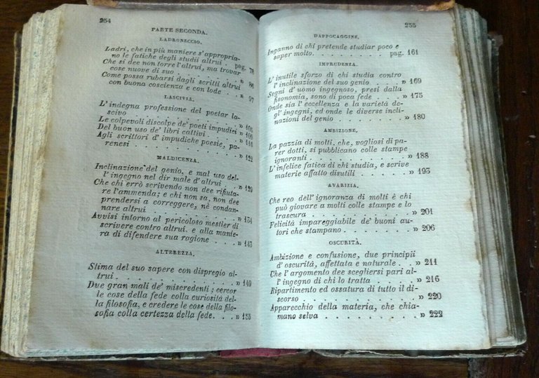 BARTOLI,L'UOMO DI LETTERE/GRASSI,SAGGIO INTORNO AI SINONIMI,1853 Antonelli