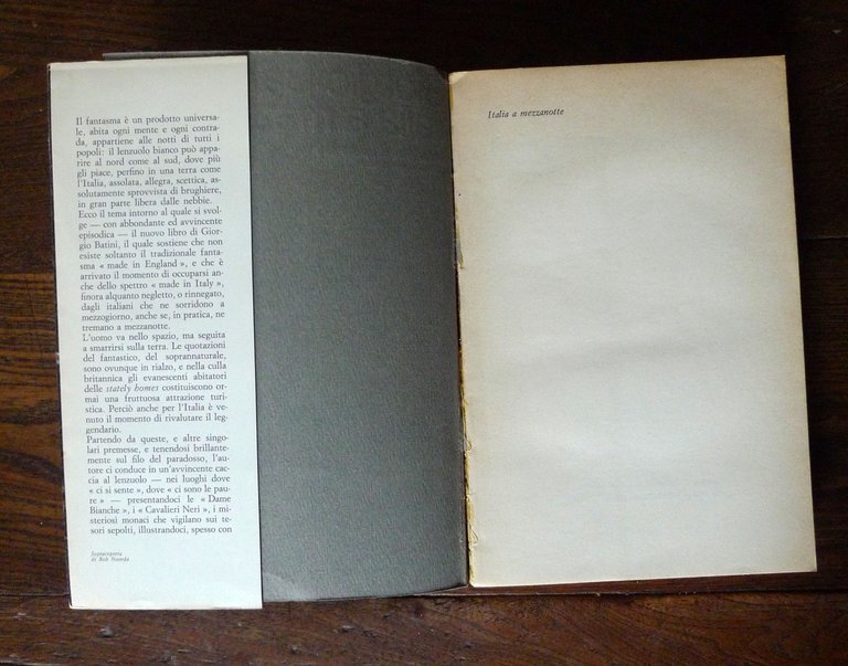 Batini,ITALIA A MEZZANOTTE.Storie di fantasmi,castelli e tesori,1968 Vallecchi