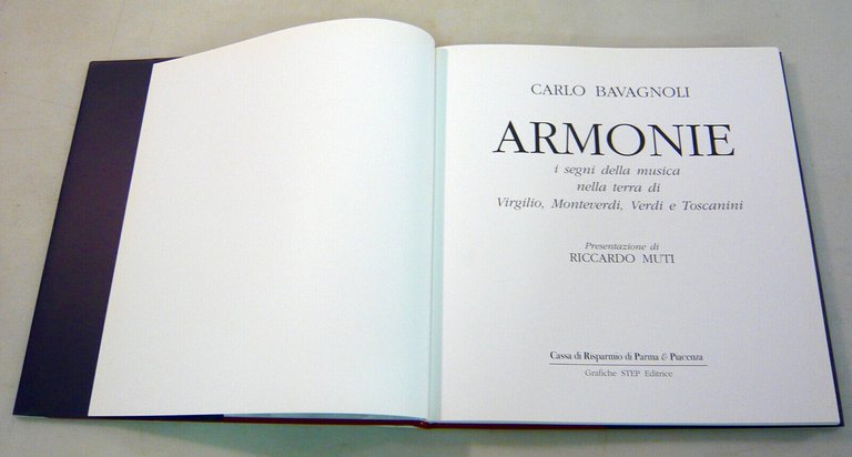 Bavagnoli,ARMONIE.I segni della musica,1995[Virgilio,Monteverdi,Verdi,Toscanini