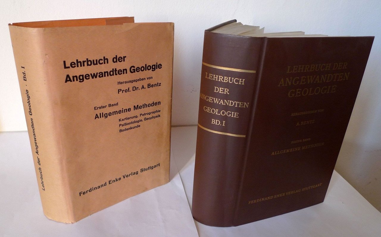 Bentz,LEHRBUCH DER ANGEWANDTEN GEOLOGIE Bd.1.ALLGEMEINE METHODEN,1961[geologia