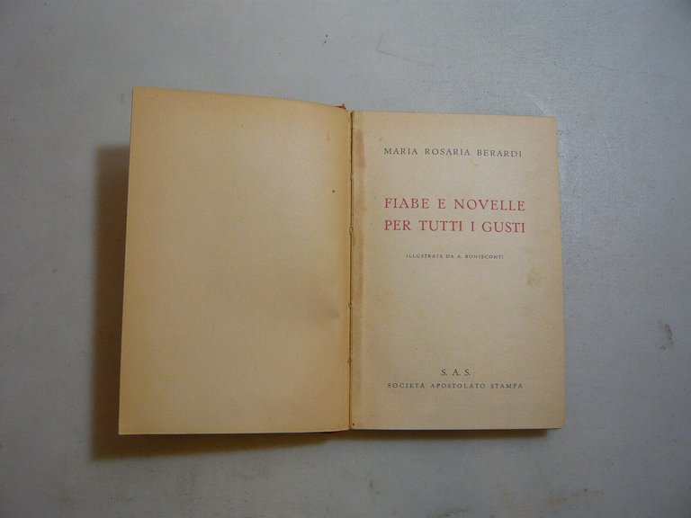 Berardi,FIABE E NOVELLE,Roma