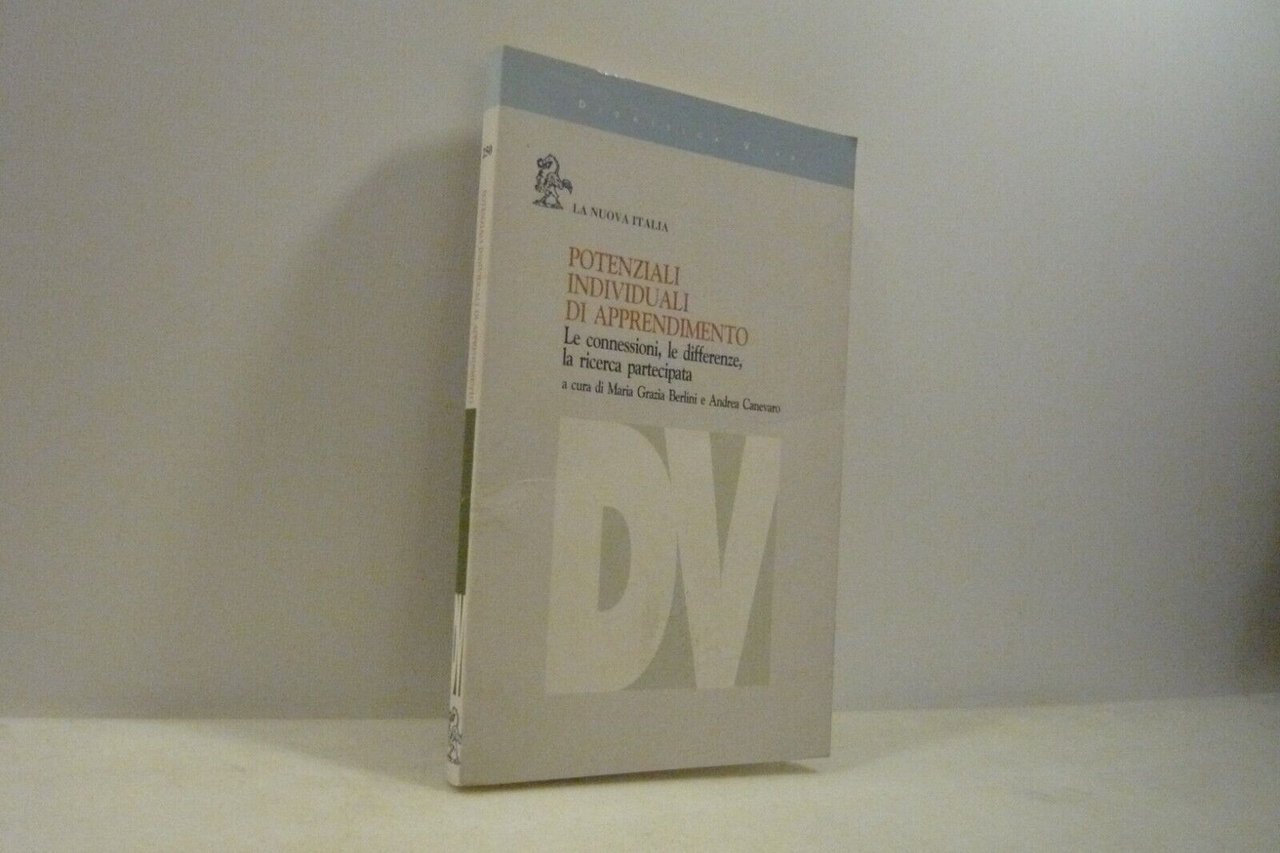 Berlini,Canevaro,POTENZIALI INDIVIDUALI DI APPRENDIMENTO,La Nuova Italia 1999