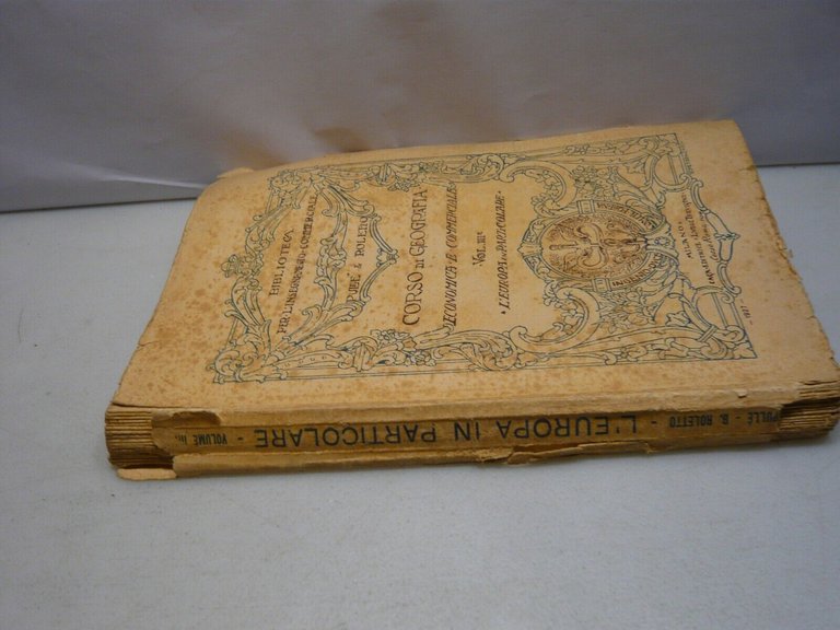 Bertacchi,Giannitrapani,CORSO DI GEOGRAFIA,Zanichelli,Bologna 1922