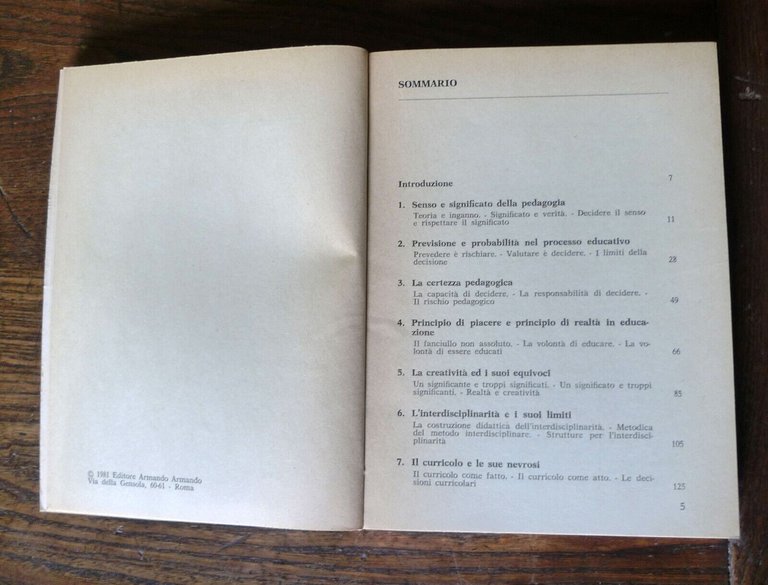 Bertoldi,CRITICA ALLA CERTEZZA PEDAGOGICA,1981 Armando[pedagogia,educazione