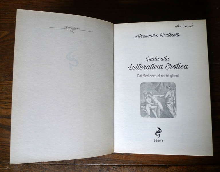 Bertolotti,GUIDA ALLA LETTERATURA EROTICA DAL MEDIOEVO AI NOSTRI GIORNI,2015 | Immagine Gallery 4