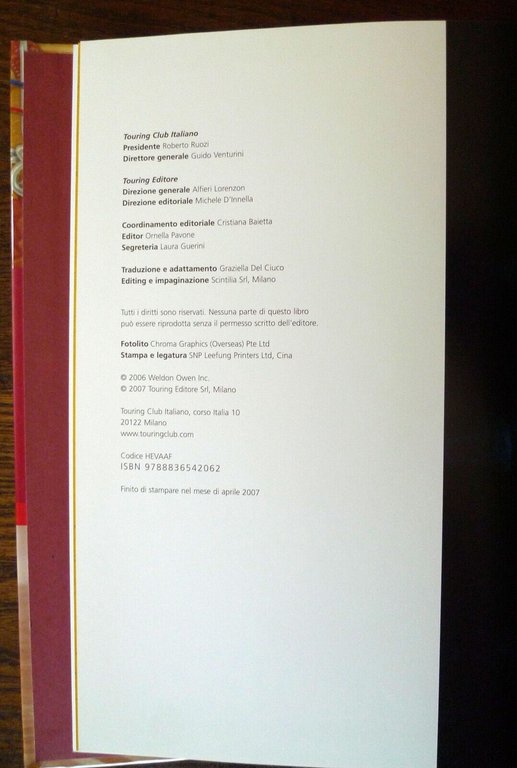 Beverly McMillan,CORPO UMANO,2007 Touring Club[scienze,fotografia,illustrazione