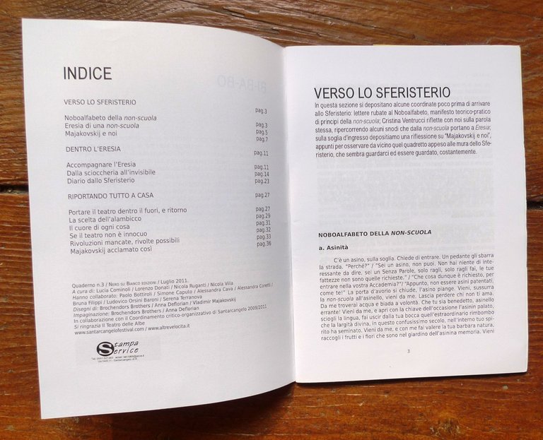 BI-BA-BO.ERESIA DELLA FELICITÀ.SANTARCANELO 41,2011[TEATRO,Majakovskij | Immagine Gallery 3
