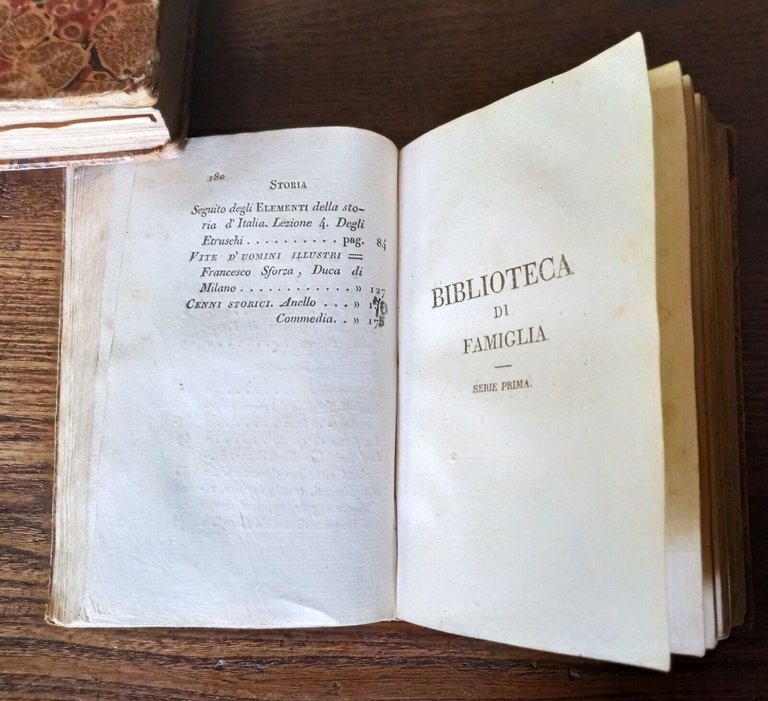 BIBLIOTECA DI FAMIGLIA.LETTURA DILETTEVOLE PER LA GIOVENTÙ,1821