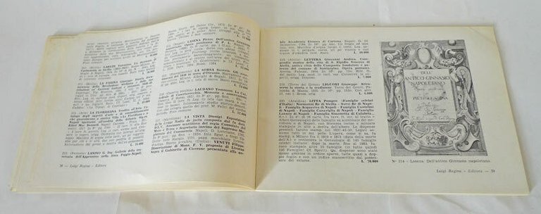 BIBLIOTECA STORICA MERIDIONALE,1977 Regina[storia,biliografia,libri antichi