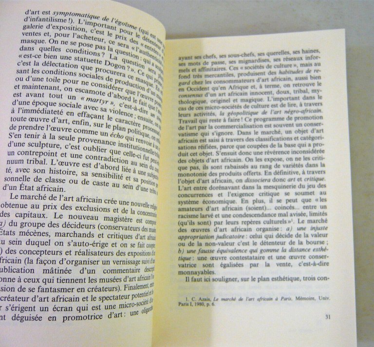 Bidima,L’ART NÉGRO-AFRICAIN,1997 P.U.F.[arte africana,Que sais-je?