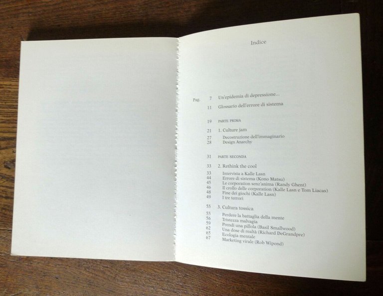 Bifo,ERRORE DI SISTEMA.TEORIA E PRATICHE DI ADBUSTERS,2003 Feltrinelli