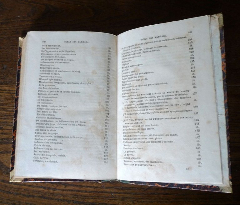 BIGEL,MANUEL D'HYDROSUDOTHERAPIE,1841 Hauman[medicina,idroterapia,Priessnitz