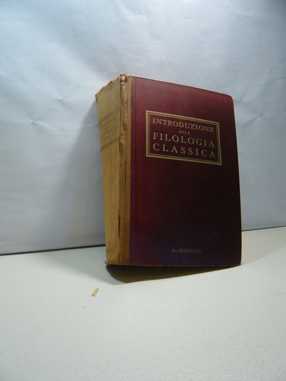 Bignone,INTRODUZIONE ALLA FILOLOGIA CLASSICA,Marzorati 1951