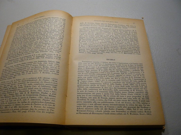 Bignone,INTRODUZIONE ALLA FILOLOGIA CLASSICA,Marzorati 1951