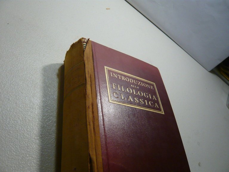 Bignone,INTRODUZIONE ALLA FILOLOGIA CLASSICA,Marzorati 1951