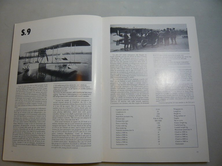 Bignozzi-Gentilli,AEROPLANI S.I.A.I.,Firenze,1982