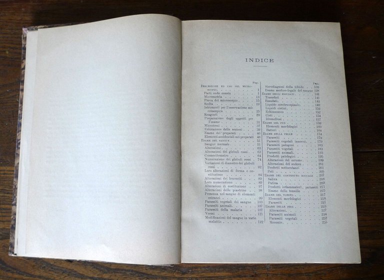 Bizzozero,MANUALE DI MICROSCOPIA CLINICA,1901 Vallardi[storia medicina