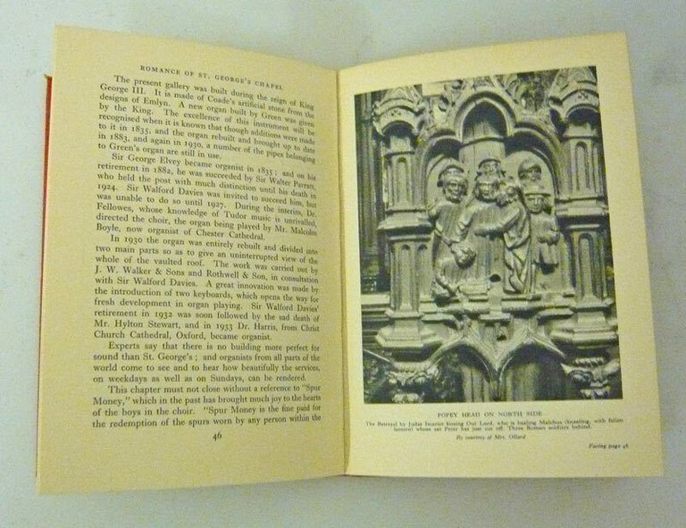 Blackburne,THE ROMANCE OF ST.GEORGE'S CHAPEL WINDSOR CASTLE,'47[castello Windsor