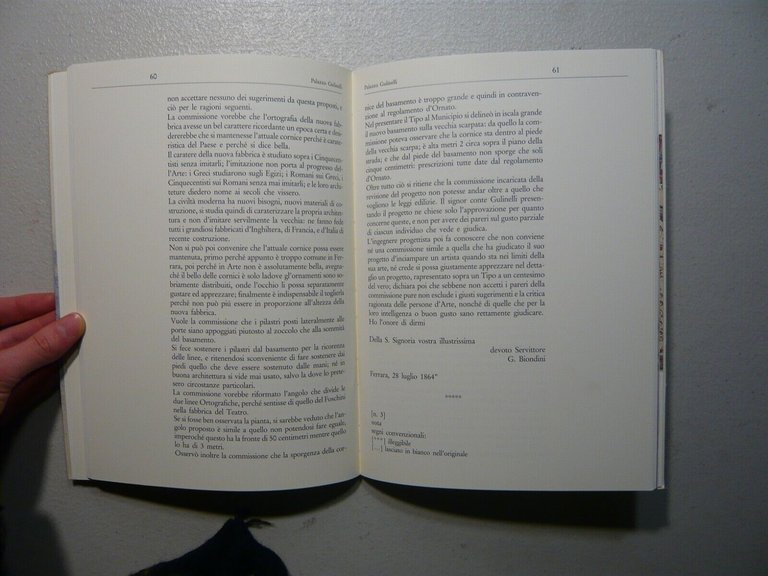 Boari,PALAZZO GULINELLI NELLA STRADA DEGLI ANGELI, Ferrara 1996