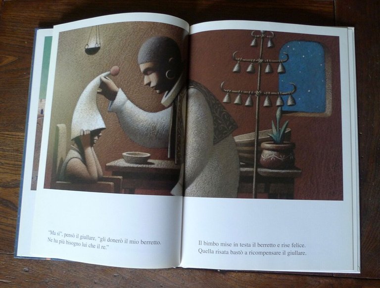 Bolliger/De Conno,I TRE DONI DEL GIULLARE,2003 Bohem[illustrazioni,per bambini