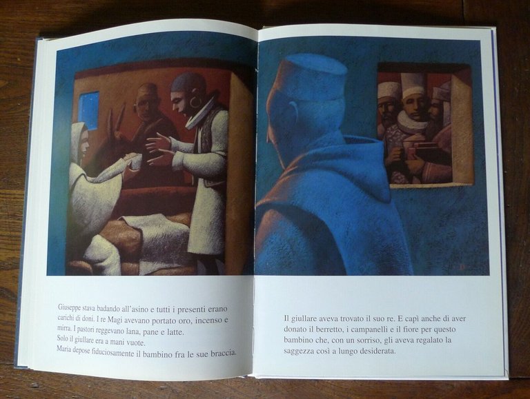 Bolliger/De Conno,I TRE DONI DEL GIULLARE,2003 Bohem[illustrazioni,per bambini