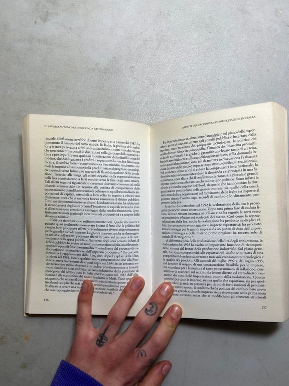 Bologna,Fumagalli,IL LAVORO AUTONOMO DI SECONDA GENERAZIONE,Feltrinelli 1997