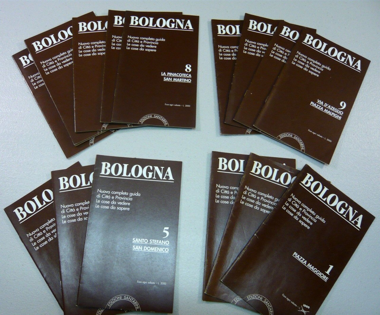 BOLOGNA.NUOVA COMPLETA GUIDA DI CITTÀ E PROVINCIA,1995 Santarini[storia locale