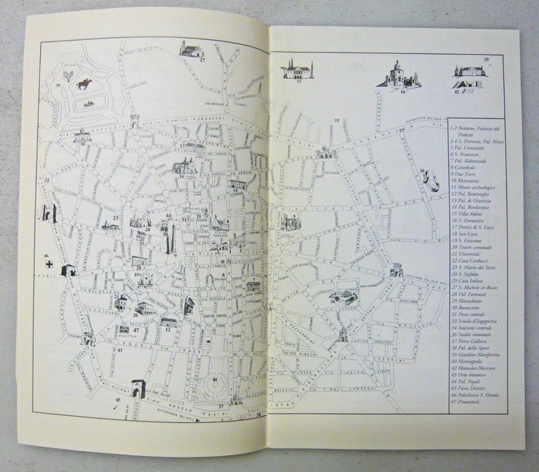 BOLOGNA.NUOVA COMPLETA GUIDA DI CITTÀ E PROVINCIA,1995 Santarini[storia locale