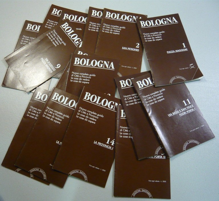 BOLOGNA.NUOVA COMPLETA GUIDA DI CITTÀ E PROVINCIA,1995 Santarini[storia locale