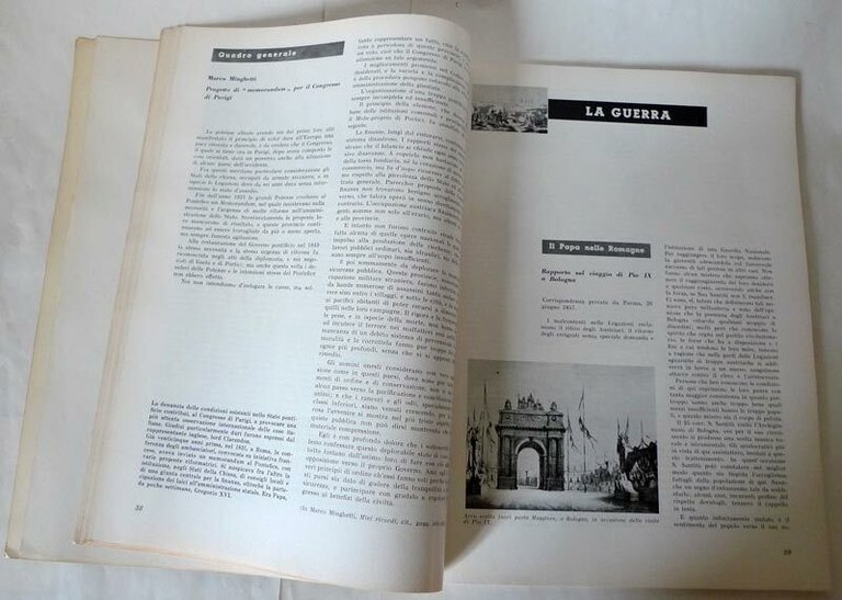 BOLOGNA.Rivista del Comune.12 GIUGNO 1859[storia,Risorgimento,insurrezione