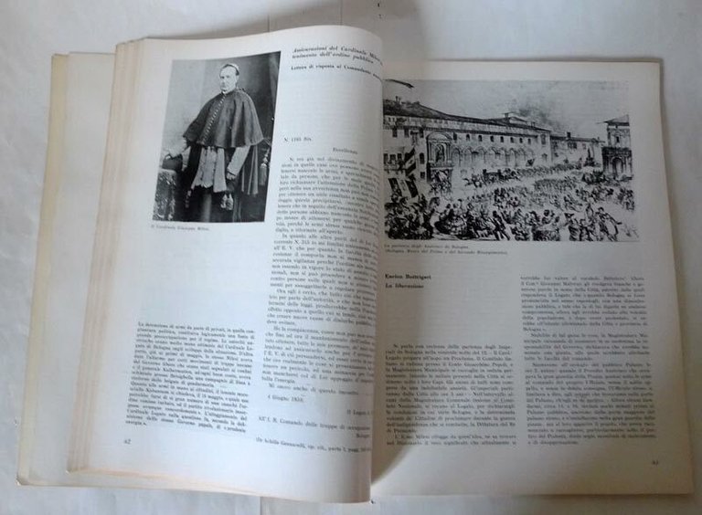 BOLOGNA.Rivista del Comune.12 GIUGNO 1859[storia,Risorgimento,insurrezione