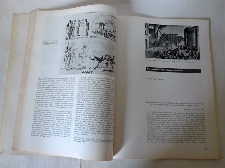 BOLOGNA.Rivista del Comune.12 GIUGNO 1859[storia,Risorgimento,insurrezione