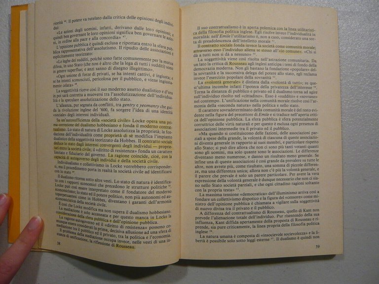 Bonacini,SFERA PUBBLICA E SOGGETTIVITA’, 1983[economia, diritto