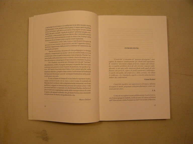 Bongiorno,PER UNA PALESTRA DELLA FANTASIA. SPUNTI DI ATTIVITA CREATIVE,2006