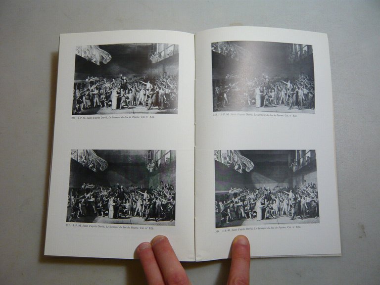 Bordes,LE SERMENT DU JEU DE PAUME DE J-L. DAVID,Parigi,1983