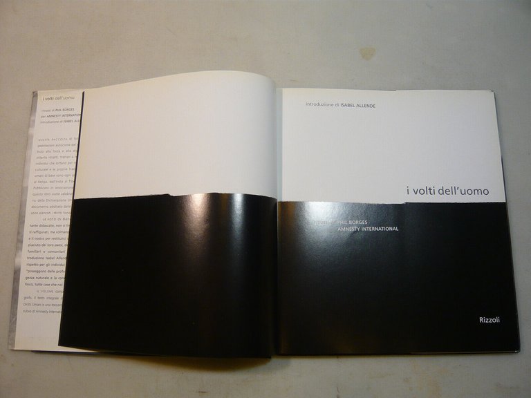 Borges,Allende,I VOLTI DELL’UOMO. Ritratti,Rizzoli 1998[Amnesty International