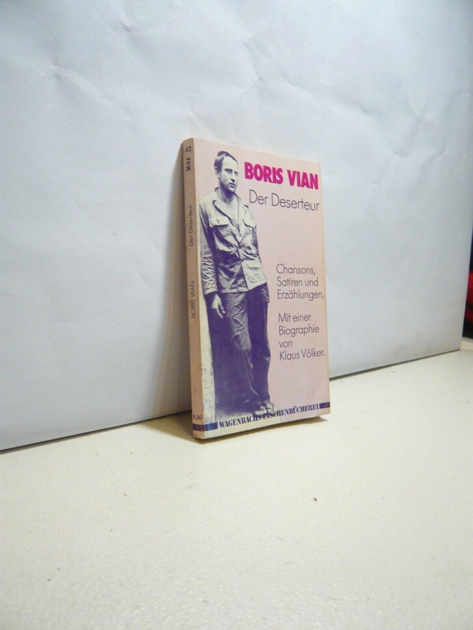 Boris Vian,DER DESERTEUR.Chansons, satire und Erzählungen, 1980[Klaus Volker