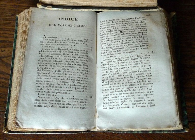 Botta,STORIA DELLA GUERRA DELL'INDIPENDENZA DEGLI STATI UNITI D'AMERICA,1829