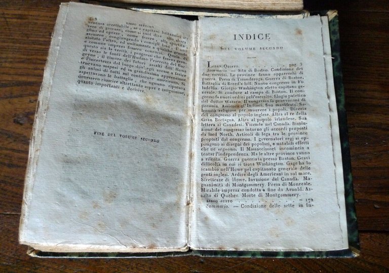 Botta,STORIA DELLA GUERRA DELL'INDIPENDENZA DEGLI STATI UNITI D'AMERICA,1829