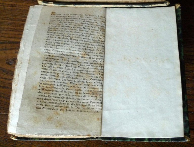 Botta,STORIA DELLA GUERRA DELL'INDIPENDENZA DEGLI STATI UNITI D'AMERICA,1829