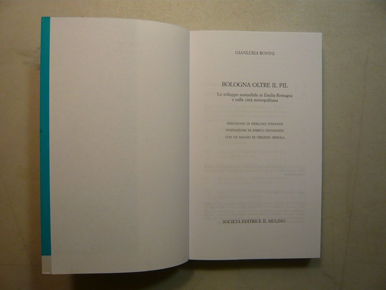 Bovini,BOLOGNA OLTRE IL PIL,il Mulino 2019[città metropolitana