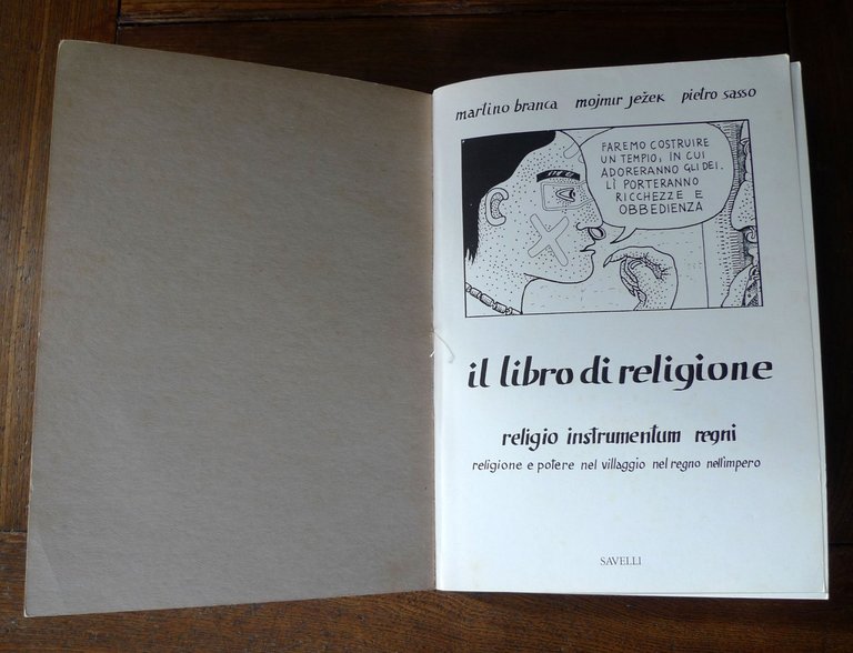 Branca/Jezek/Sasso,IL LIBRO DI RELIGIONE,1977 Savelli[fumetti | Immagine Gallery 3