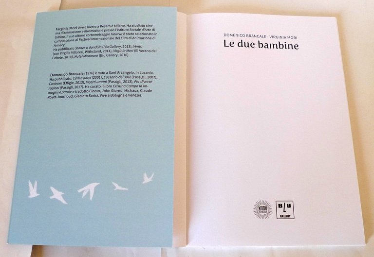 Brancale/Mori,LE DUE BAMBINE,2017 Modo Infoshop/Blu Gallery[illustrazione