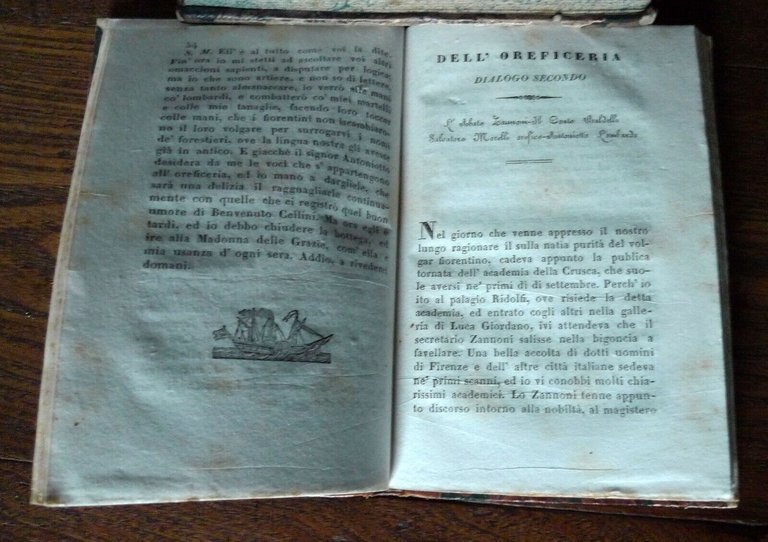 Bresciani,SAGGIO DI ALCUNE VOCI TOSCANE DI ARTI,MESTIERI,1841 Fiaccadori[lingua