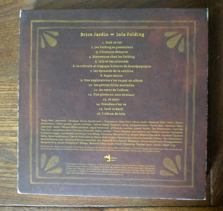 Brico Jardin/Mara Cerri,LOLA FOLDING.LIBRO+CD,Notari 2014[illustrazione,bambini