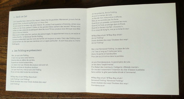 Brico Jardin/Mara Cerri,LOLA FOLDING.LIBRO+CD,Notari 2014[illustrazione,bambini