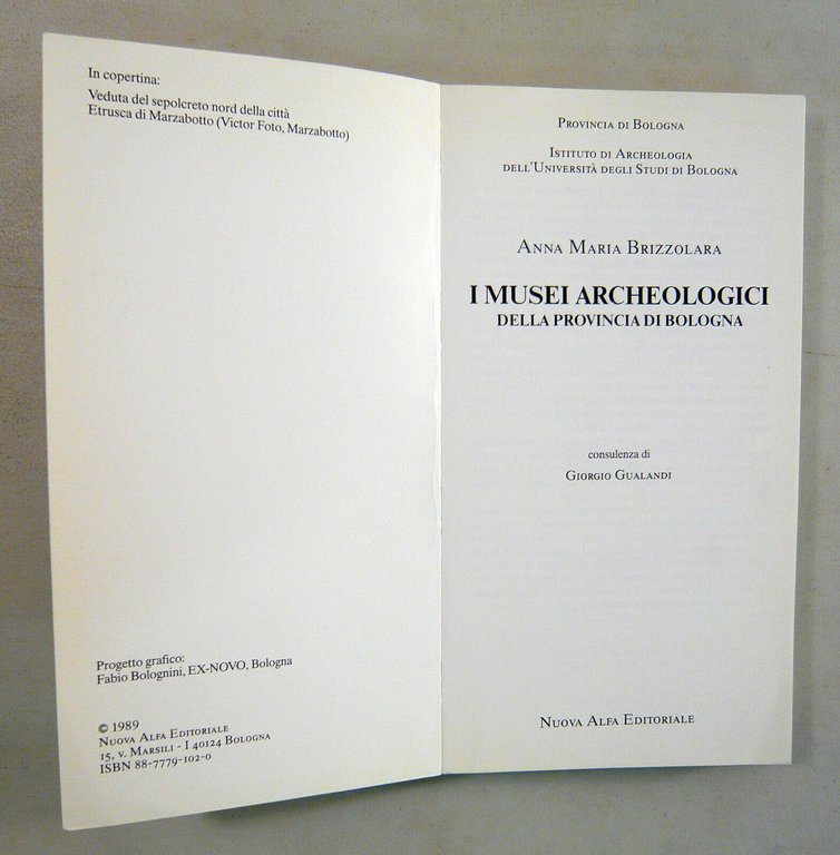 Brizzolara,I MUSEI ARCHEOLOGICI DELLA PROVINCIA DI BOLOGNA,1989[archeologia