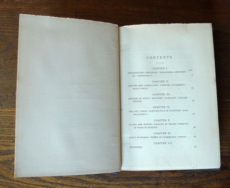 BROWNING,GUELPHS & GHIBELLINES.A SHORT HISTORY OF MEDIAEVAL ITALY,1893[Guelfi